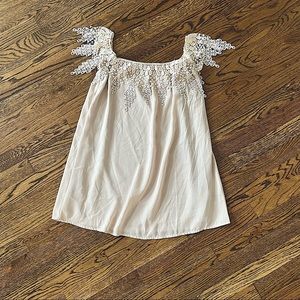 NWT Tobi boho lace sleeve mini dress